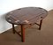 Mahogany Butler Boat Table, 1960s 2