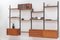 Wall Unit in Teak attributed to Poul Cadovius, Denmark, 1960s, Set of 4 2