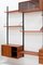 Wall Unit in Teak attributed to Poul Cadovius, Denmark, 1960s, Set of 4 7