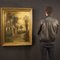 Französischer Künstler, Landschaft, 1870, Öl auf Leinwand, gerahmt 2