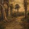 Französischer Künstler, Landschaft, 1870, Öl auf Leinwand, gerahmt 8