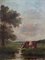 After Henri Baes, Cow in a Field, 1800s, Oil on Canvas, Framed 1