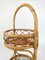 Panier de Bar Vintage en Bambou et Rotin, Italie, 1960s 3