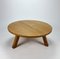 Tavolino da caffè modernista in quercia, anni '60, Immagine 5