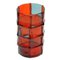 Bambus Vase in Rot und Aqua von Enzo Mari für Corsi Design Factory 3