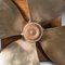 Vintage English Maritime Mounted Ship Propeller in Bronze, 1950s 4