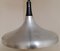 Vintage German Adjustable Ceiling Lamp in Shaped & Black Plastic from Erco, 1970s 4