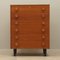 Teak Chest of Drawers, Denmark, 1960s 1