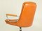 Fauteuils Gentilina Marron-Orange par André Vandenbeuck pour Strässle, 1960s, Set de 2 5