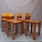 Vintage Italian Stools, Set of 4, Image 3