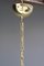 Lámpara colgante Bubble de cristal de Murano atribuida a Venini, años 50, Imagen 6