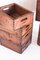 Vintage Industrial Style Wooden Boxes, Spain, 1940s, Set of 7 9