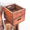 Vintage Industrial Style Wooden Boxes, Spain, 1940s, Set of 7 4