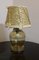 German Art Deco Table Lamp with Glass Base, 1930s, Image 1