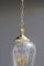 Italian Lantern anging Light in Brass and Murano Glass, 1940s 8