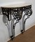 Wrought Iron Console Table, 1930s 2