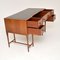 Antique Walnut & Leather Top Desk, 1890s 9