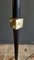 3-Light Glass Floor Lamp in Glass, Brass, Wood & Marble from Stilnovo, Italy, 1950s 4