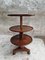 Antique Art Deco Side Table in Oak, 1920s 9