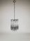 Murano Pendant Light in the Style of Venini with Trihedron Glass, Italy, 1970s 1