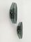Smoked Glass and Chrome Wall Sconces from Veca, Italy, 1960, Set of 2, Image 1