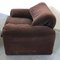 Maralunga Armchair with Ottoman in Original Velvet by Vico Magistretti Cassina, 1970s, Set of 2 7
