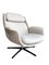 Mid-Century Swivel Armchair Model B-7041 in Beige Linen, 1970s 1