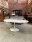 White Oval Dining Table, 1980s 12