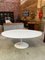 White Oval Dining Table, 1980s 11