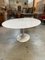 White Oval Dining Table, 1980s 3