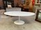 White Oval Dining Table, 1980s 10