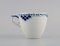 Model 756 Coffee Cups with Saucers and Creamer from Royal Copenhagen, Set of 11 3