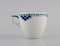 Model 756 Coffee Cups with Saucers and Creamer from Royal Copenhagen, Set of 11, Image 3
