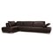 Brown Leather Koinor Corner Sofa from Volare 1