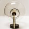 Clear Glass & Brass Wall Lamp attributed to Glashütte Limburg, 1975s, Image 5