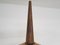 Lámpara colgante Sandinavian moderna de cobre y madera, años 60, Imagen 9