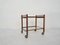 Wood and Glass Trolley or Bar Cart attributed to Coja, the Netherlands, 1960s 1