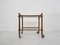 Wood and Glass Trolley or Bar Cart attributed to Coja, the Netherlands, 1960s 4