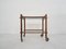 Wood and Glass Trolley or Bar Cart attributed to Coja, the Netherlands, 1960s, Image 4
