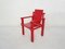 Fauteuil Minimaliste dans le style de Rietveld, Pays-Bas 4