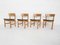 Dining Chairs attributed to Borge Mogensen for Karl Andersson, Denmark, 1960s, Set of 4, Image 4