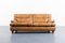 Mid-Century Mexico 2-Seater Leather Sofa by Arne Norell for Aneby, Image 1