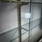 Brocante White Wall Cupboard or Display Cabinet with Sliding Doors 8