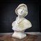Art Nouveau Brocante Concrete Bust Woman, Image 3