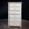 Brocante White Chest of Drawers, France, 1900s 9