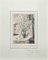 Acquaforte Richard Bellies, The Flower Vase, anni '50, Immagine 2