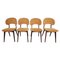 Scandinavian Dining Chairs, 1960s, Set of 4 1