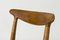 Mid-Century W2 Dining Chairs by Hans J. Wegner, 1960s, Set of 6 8