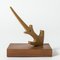 Scandinavian Modern Teak Anchor Sculpture by Johnny Mattsson, 1950s, Image 2