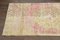 Antique Turkish Oushak Runner Rug 6